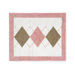 Argyle Pink Cocoa Collection Floor Rug 