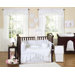 Eyelet White Collection 9pc Crib Bedding Set 
