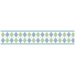 Argyle Green Blue Collection Wall Paper Border 