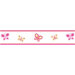 Butterfly Pink and Orange Collection Wall Paper Border 