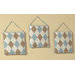 Argyle Blue Cocoa Collection Wall Hangings 