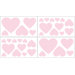 Chenille Pink Collection Wall Decal Stickers 