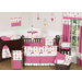 Owl Pink Collection 9pc Crib Bedding Set 