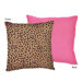Cheetah Pink Collection Decorative Pillow 