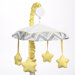 Zig Zag Yellow and Gray Collection Musical Mobile 