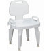 Composite Bath Bench with Arm and Back