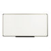 Total Erase Marker Board in White with Euro-Style Aluminum Frame 36" W x 24" H