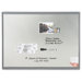Magnetic Whiteboards, 8-1/2"x11", Stainless Steel