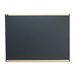 Prestige Bulletin Board in Gray with Maple Frame