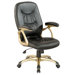 Ultra Comfortable High-Back Leather Office Chair