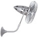 Bruna Parede Outdoor Directional Wall Fan with Metal Blades