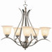 Contemporary 5 Light Chandelier