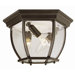 Outdoor  Flush Mount with Beveled Glass