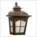 Outdoor  Wall Lantern in Antique Rust