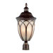  Outdoor Post Lantern in Brown