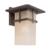 Mission Creek 14" One Light Outdoor Wall Lantern in Antique Rust