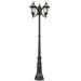 Cast Aluminum Three Light Post Lantern