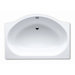 Duo Pool 59" x 39.4" Bath Tub with Front Molded Panel and Feet in White