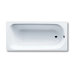 63 X 29.5" Saniform Plus Three Wall Tub with Reversible Drain, Feet Included