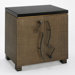 Hand Painted 2 Door Cabinet