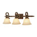 Rockefeller Vanity Light in Champagne Bronze