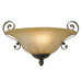 Mayfair 8" x 13.5"  Wall Sconce in Leather Crackle