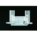 Glacier Two Light Bath Vanity in Chrome