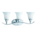 Value Series Three Light Bath Vanity in Chrome