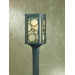 One Light Outdoor Post Lantern in Oil Rubbed Bronze