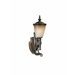 Lion Exterior Outdoor Wall Lantern for Right Side in Oil Rubbed Bronze