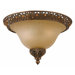 Crown Jewel 2 Light Flush Mount