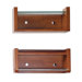 Cosmo Wall Shelves in Chestnut