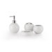 Wray 4-Piece Bath Accessory Set in White