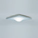 Dickey 1 Light Square Flush Mount