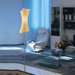 Twister Floor Lamp in Amber