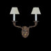 Zamora Traditional Wall Sconce in Aged Bronze
