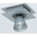 Circe One Light Flush Mount Spotlight in Metallic Gray