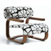 Furnishing Daniela Fabric Arm Chair
