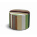 Kyushu Cylindrical Pouf Ottoman