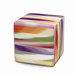 Echinopsis Jacquard Pouf Cube Ottoman