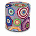Navarrete Cylindrical Pouf Ottoman