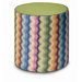 Moga Cylindrical Pouf Ottoman