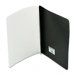 Plastic Report Cover, Prong Clip, Letter, 3" Capacity