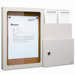 Products Suggestion Box with Message Board, Color: Putty                                                                     