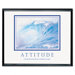 &ldquo;Attitude/Waves" Framed Motivational Print, 31-1/2w x 25-1/2h                                                                