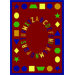 Educational First Lessons Kids Rug