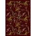 Whimsy Virtuouso Burgundy Kids Rug