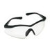 Safety Glasses With Black Frame And Clear Lens