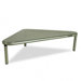 Metal Art Corner Stand with Under-Shelf Storage, 20 X 11 1/2 X 5