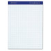 Quadrille Rule Dual Pad in White